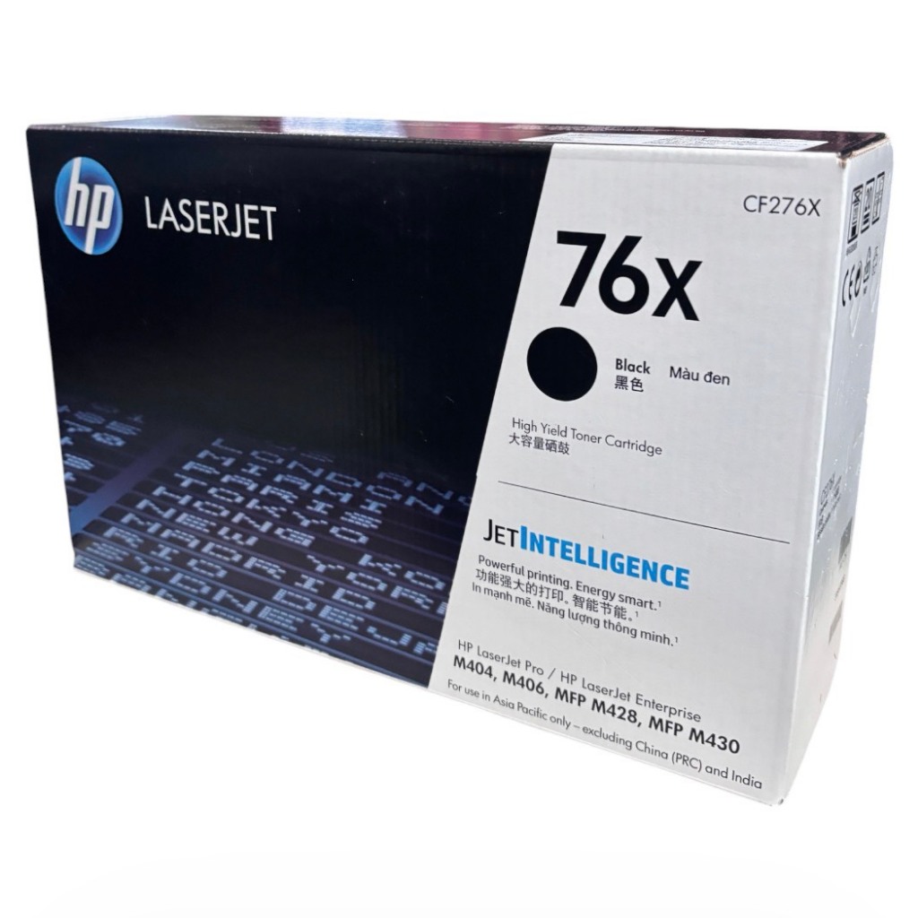 HP76X CF276X /CF267A Black หมึกพิมพ์ Toner ของแท้ 100%