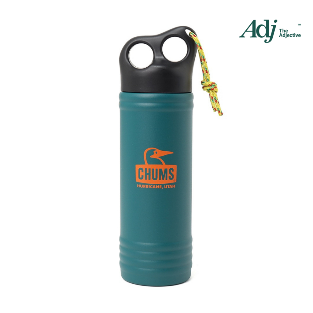 CHUMS Camper Wave Bottle 500ml / ขวดน้ำสเตนเลสเก็บอุณหภูมิ 500 มล. ชัมส์
