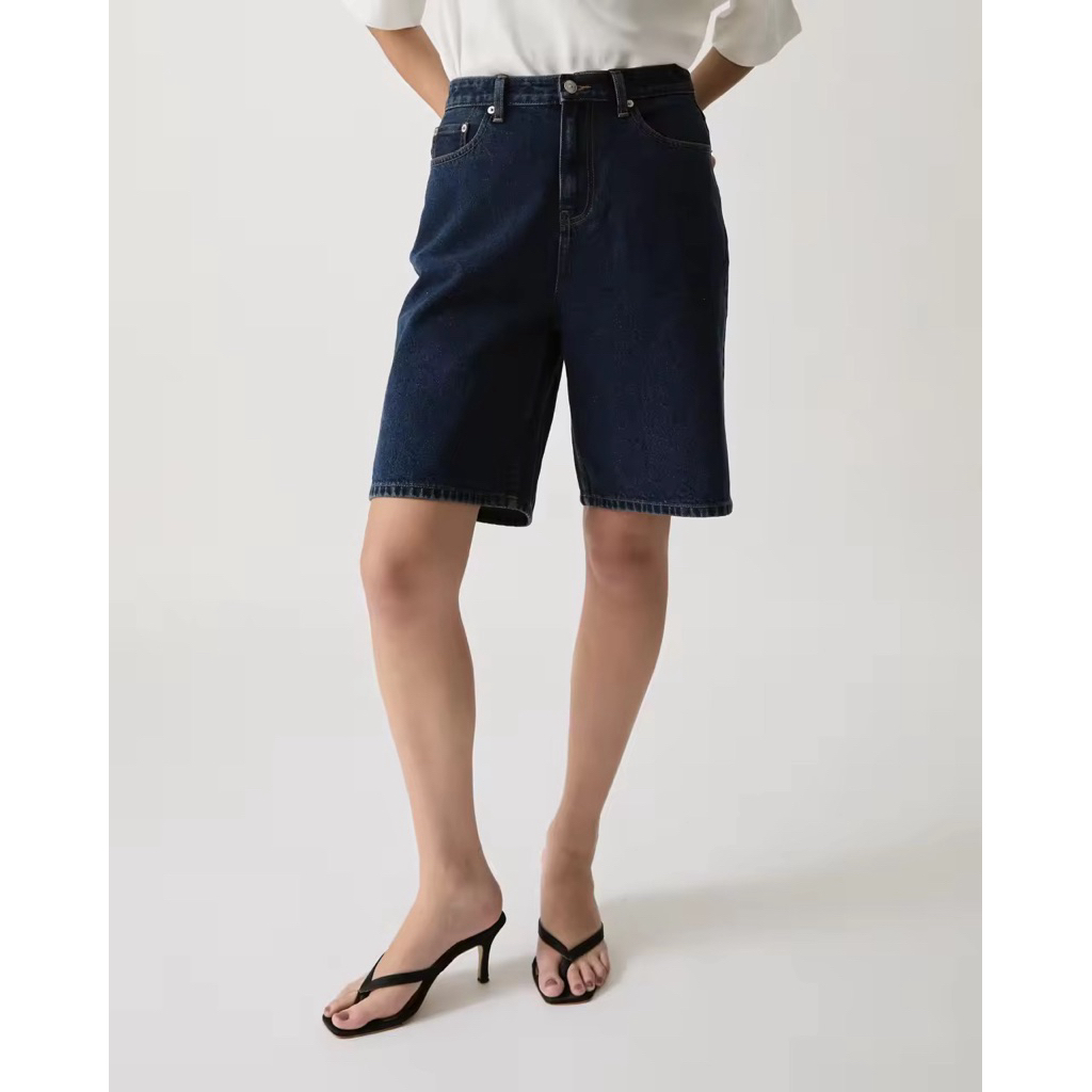 AMR DE SAISON ( AIMER ) - AMR Bermuda Denim Shorts กางเกงยีนส์ ขาสั้น L Use like New