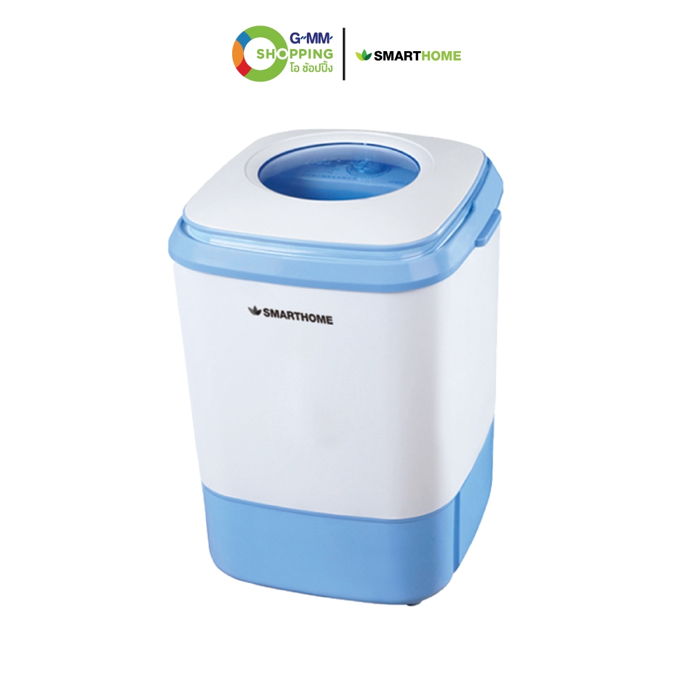 SMARTHOME สมาร์ทโฮม เครื่องซักผ้าพร้อมระบบปั่นแห้ง 4 KG รุ่น SM-MW-2502 #202773
