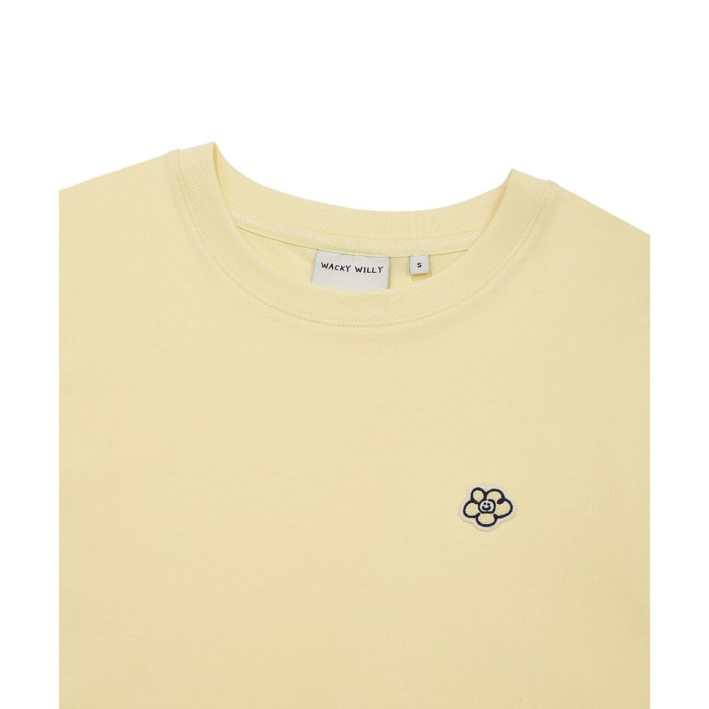 WACKY WILLY เสื้อยืดรุ่น WOMEN LILY WAPPEN REGULAR FIT SHORT SLEEVE T-SHIRT YELLOW (80173SLWSSW_S6YLXX) — صورة 3
