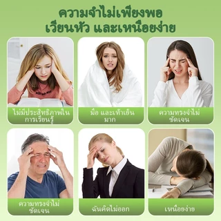 VITA Ginkgo Biloba Vitamin Gummiesใบแปะก๊วยกัมมี่ วิตามินรวม ไฟเบอร์ อาหารเสริม บํารุงสมอง เพิ่มการไหลเวียนเลือด 60Pcs