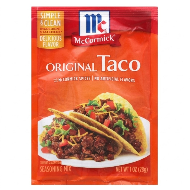McCormick Taco Seasoning Mix (Original Taco) 28g