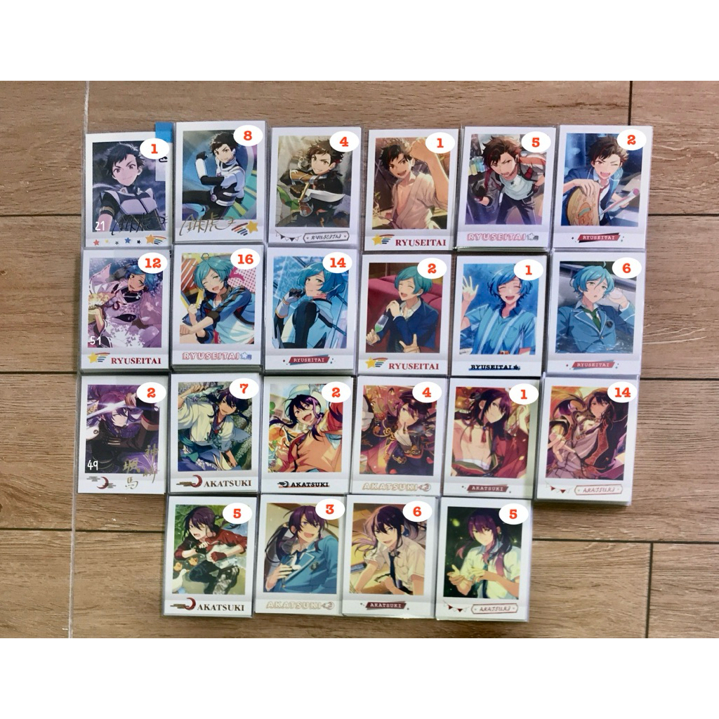 (3/3) Ensemble Stars Pahsakore พลล เคลียร์แฟ้ม แบบเหมาคาร์
