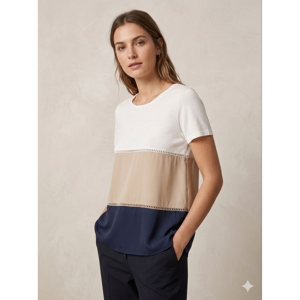 เสื้อยืดสีขาว Sfera size S