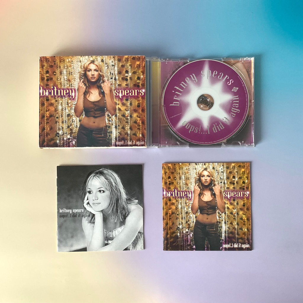 🛒 (พร้อมส่ง) CD ซีดีเพลง: Britney Spears — Oops!...I Did It Again (Slipcase, Japan Limited Edition)