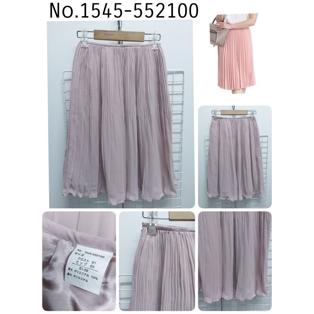5952. No.1545-552100 กระโปรงพลีทญี่ปุ่นมือสอง