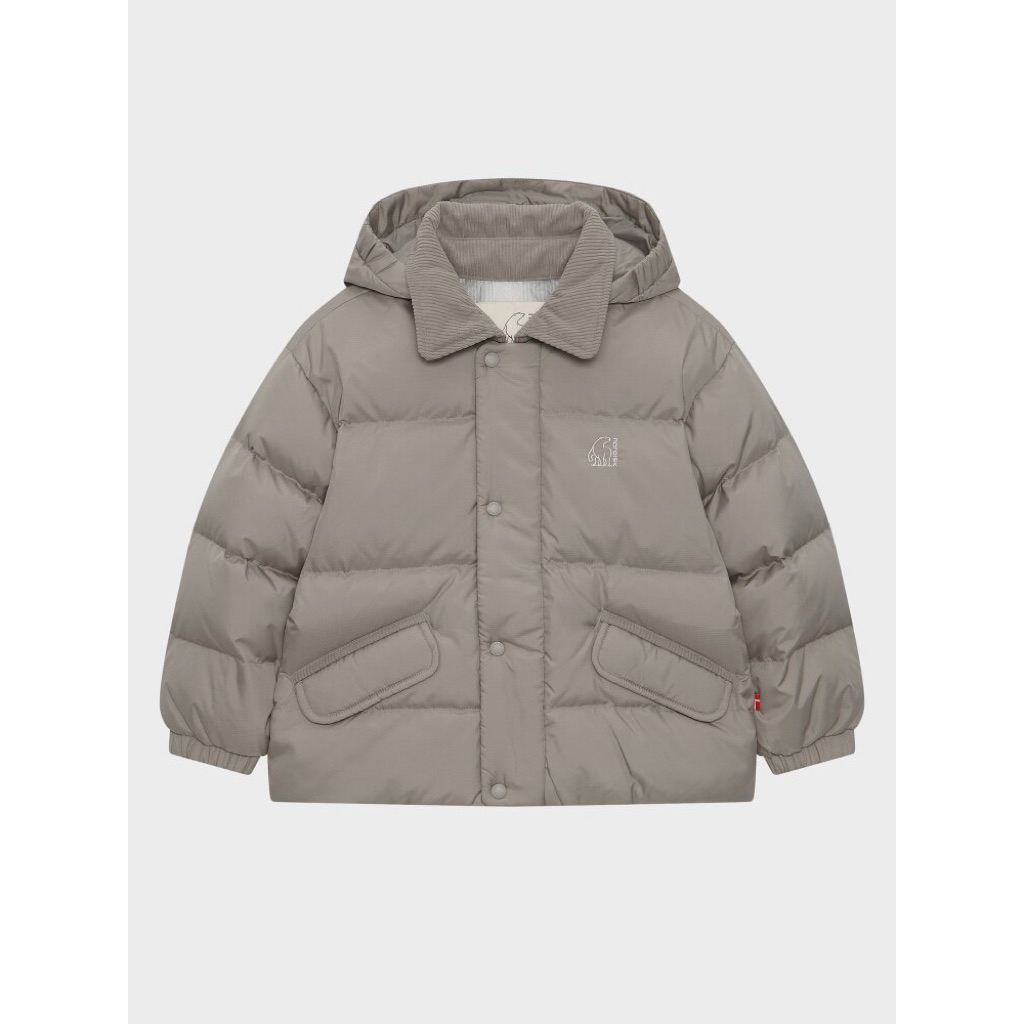 Nordisk เสื้อกันหนาวเด็ก บุขนเป็ด Aalborg Crystal Down Hooded Jumper K แท้เกาหลี
