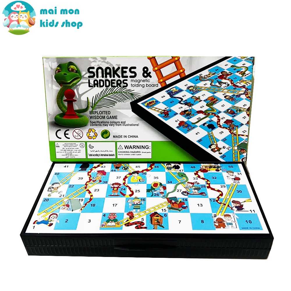 บันไดงูแม่เหล็ก Snakes and Ladders Magnetic
