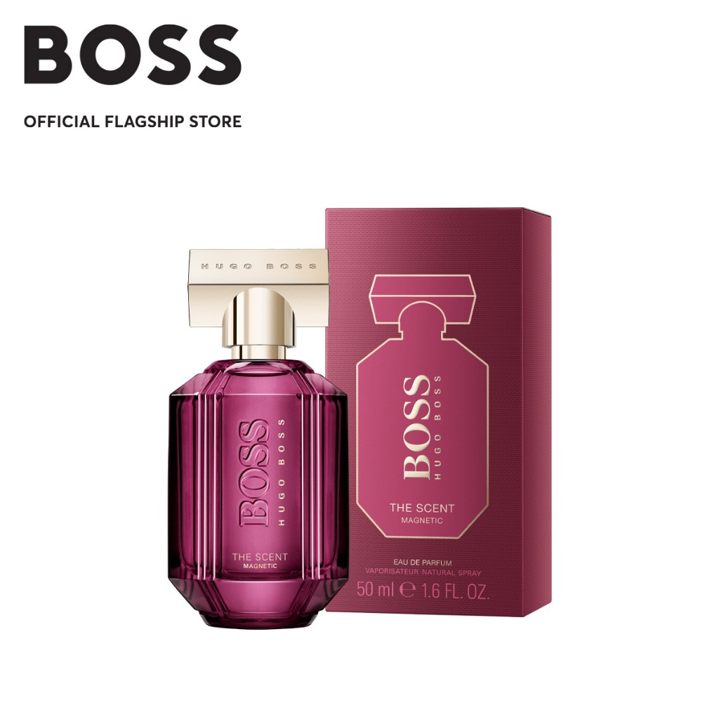 BOSS The Scent Magnetic Eau de Parfum for Her  - Osmanthus & Musk - Ambery Musky EDP Perfume | by HU