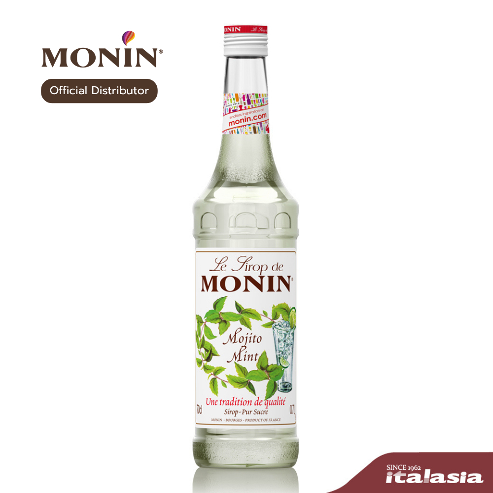 MONIN Mojito Mint Syrup 700 ML. | โมนิน โมจิโต้ มิ้นท์ ไซรัป 700 มล.