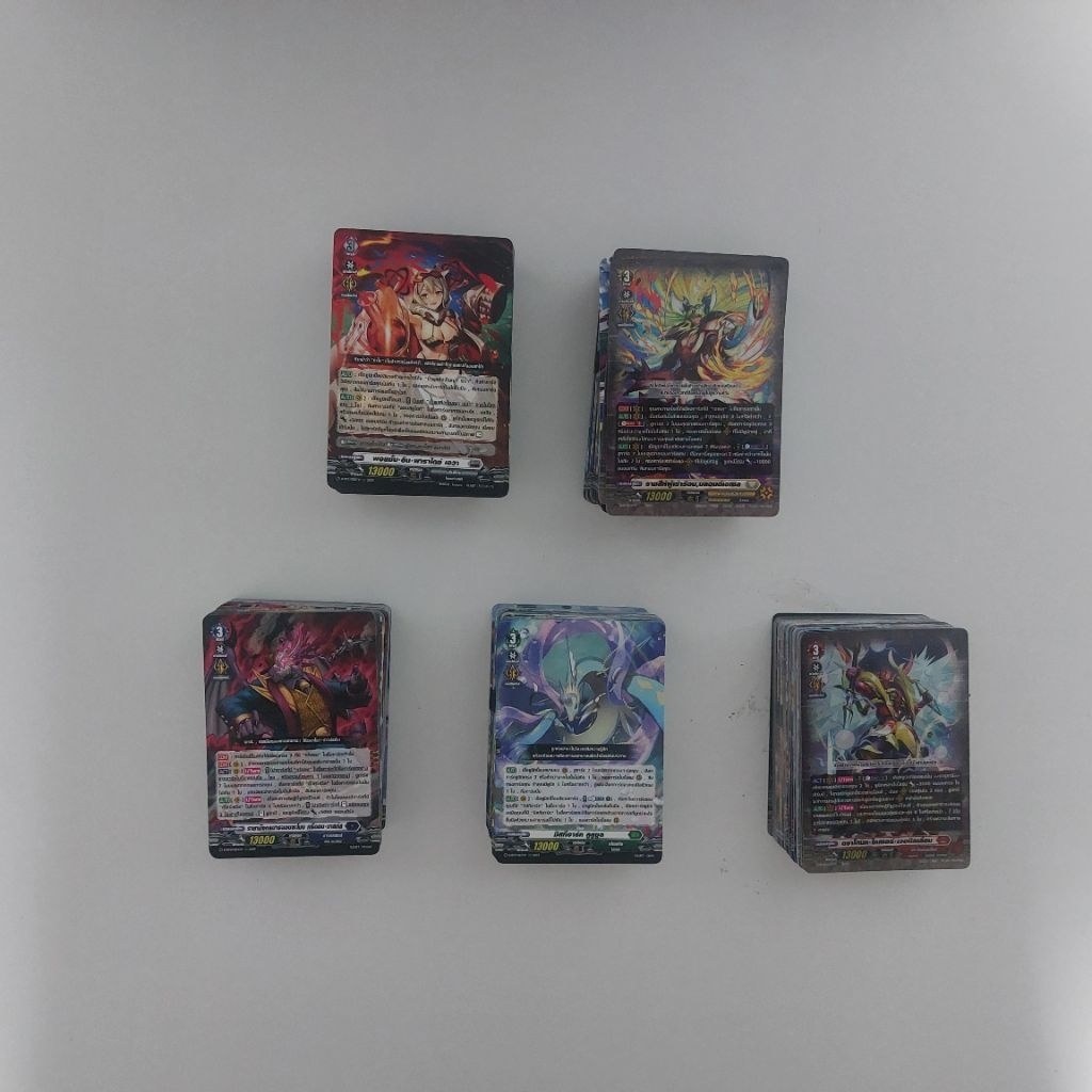Vanguard D-BT11 คอมพลีท แยกสี แดง เทา เหลือง เขียว ม่วง ยกเซ็ต แวนการ์ด ดี ภาษาไทย