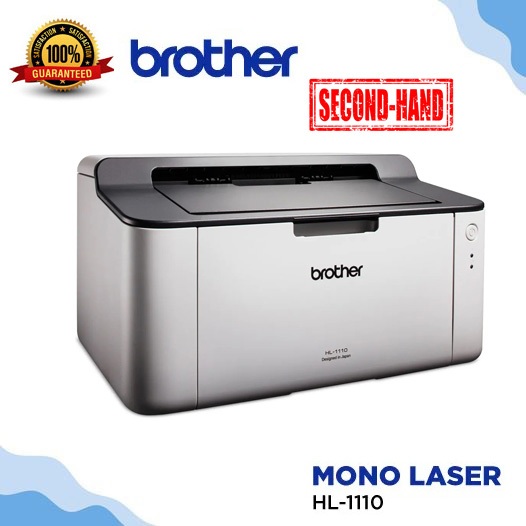 ปริ้นเตอร์เลเซอร์ ขาวดำ Brother mono laser printer รุ่น HL-1110 (มือสอง เครื่องใช้เองสภาพดี เหมือนให