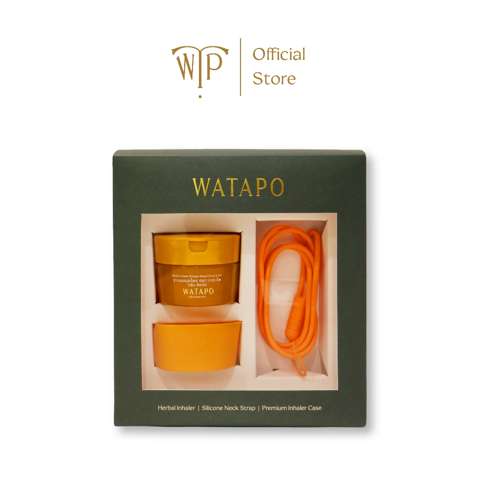 Watapo Boxset Herbal Inhaler Citrus