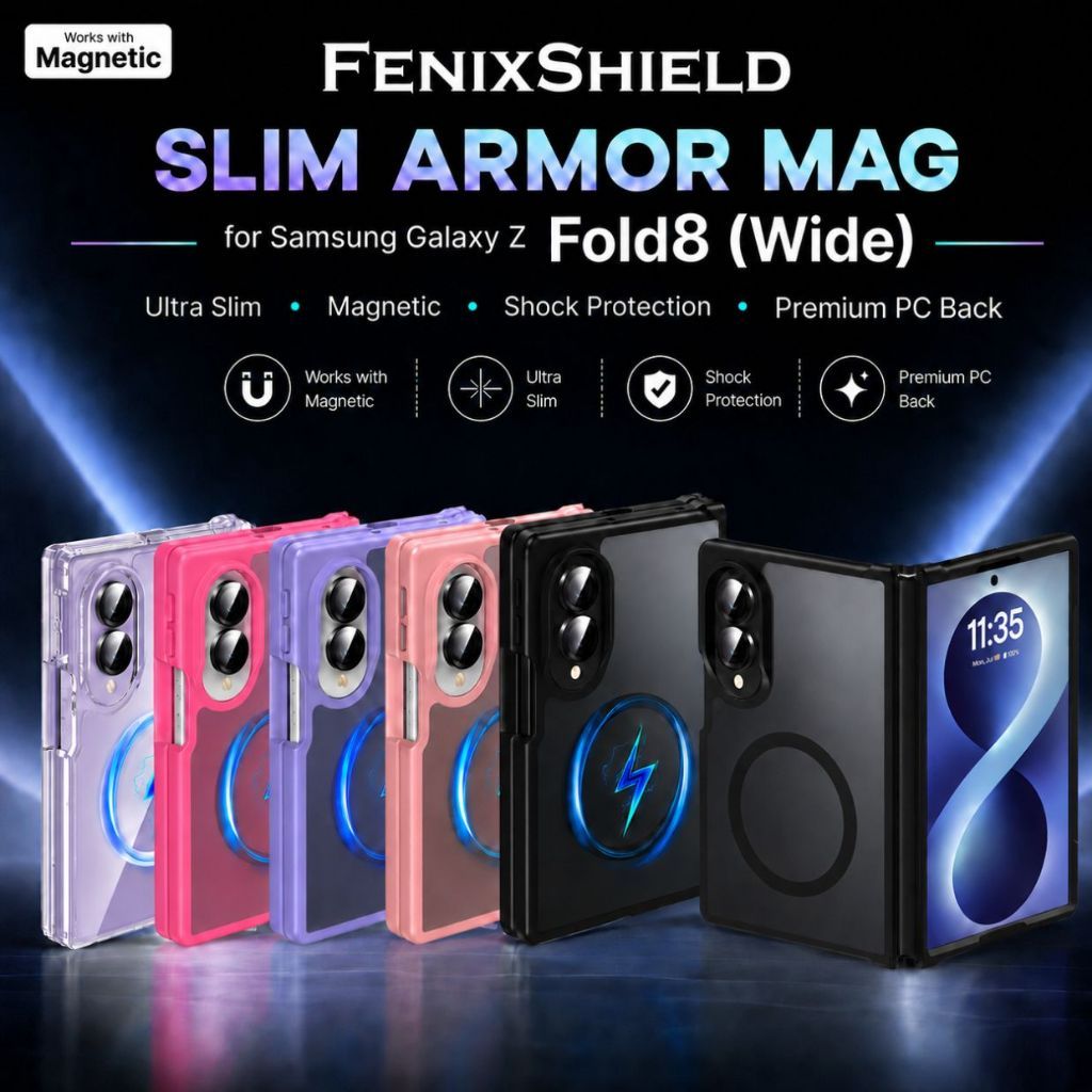 (ส่งทันที) เคส FenixShield Slim Armor Mag สำหรับ Samsung Galaxy Z Fold8 (Wide)
