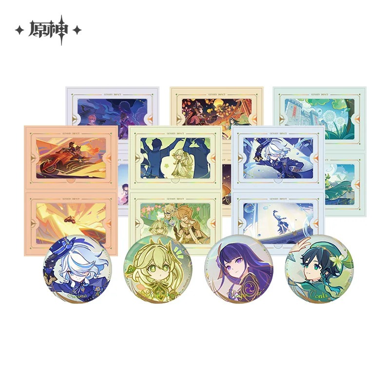 [ พร้อมส่ง / Official ] Genshin Impact The Long Way Home - PET Card Set เกนชิน เซ็ต การ์ด PET Furina Raiden Mavuika