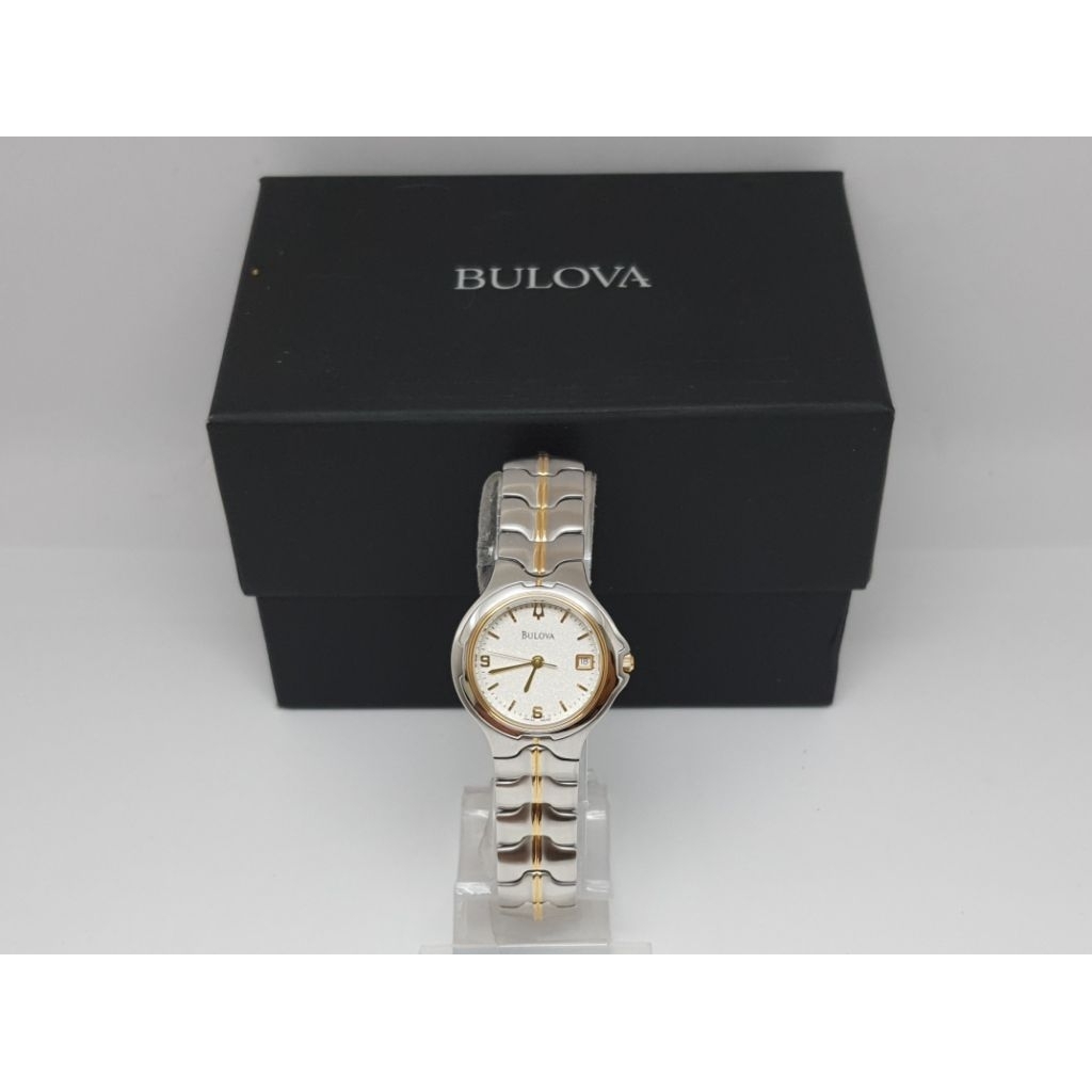 นาฬิกา BULOVA WOMEN'S 98U23 SWISS QUARTZ พร้อมกล่อง (สภาพใหม่)