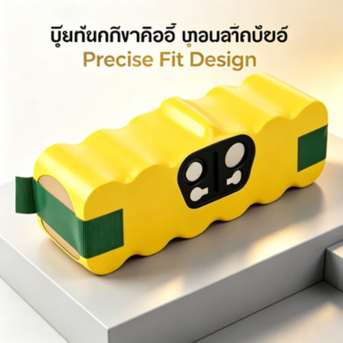 แบตเตอรี่ Ni‑MH ทดแทน สำหรับ iRobot Roomba 14.4V 5000mAh รองรับรุ่น 500 550 560 600 650 700 780 800