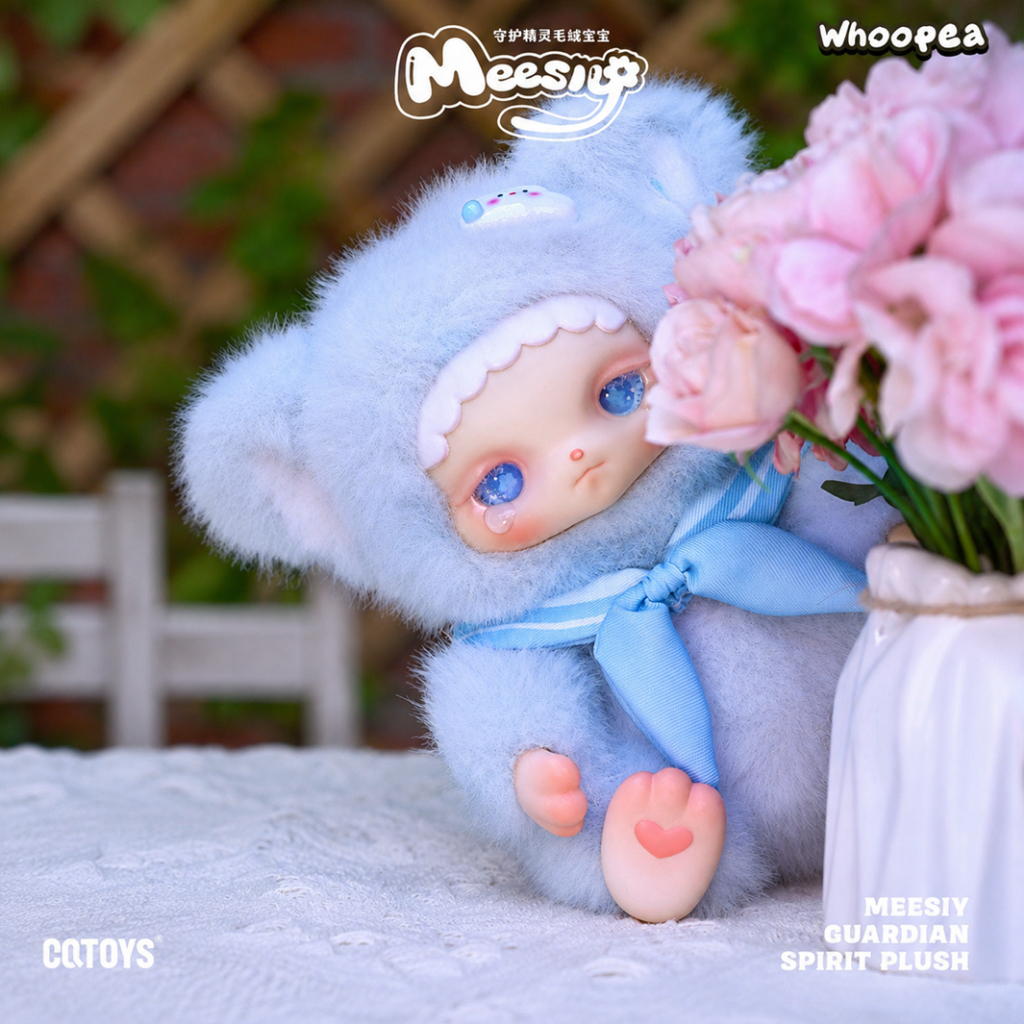 CQTOYS ของแท้ Whoopea Meesiy Guardian Spirit Plush สีฟ้า