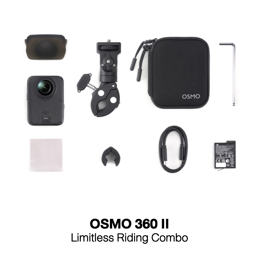 DJI Osmo 360 II Limitless Riding Combo 360° 相機