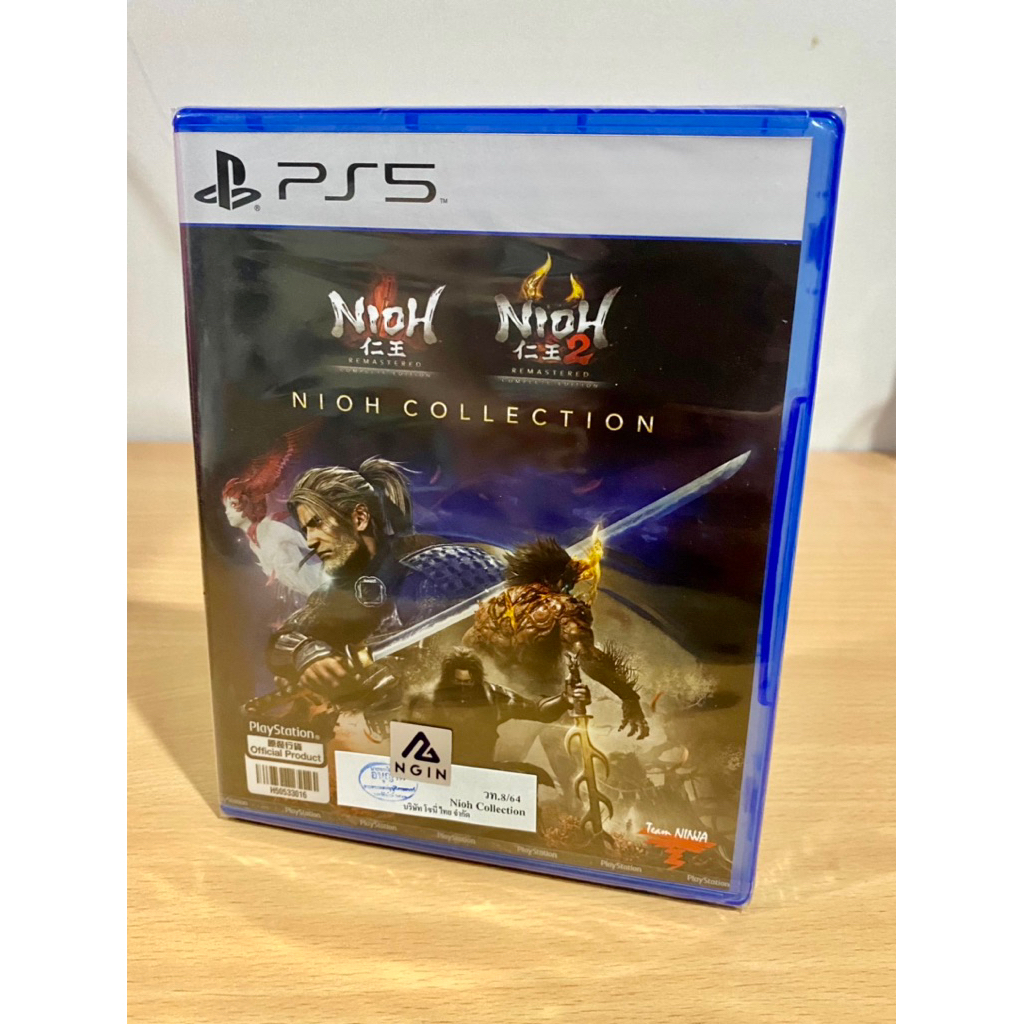 (สินค้ามือ 1) The Nioh Collection ps5 แผ่นเกมแท้ นิโอ รวมฮิต 2 ภาค มือ 1 ในซีล สภาพใหม่สำหรับ Ps5