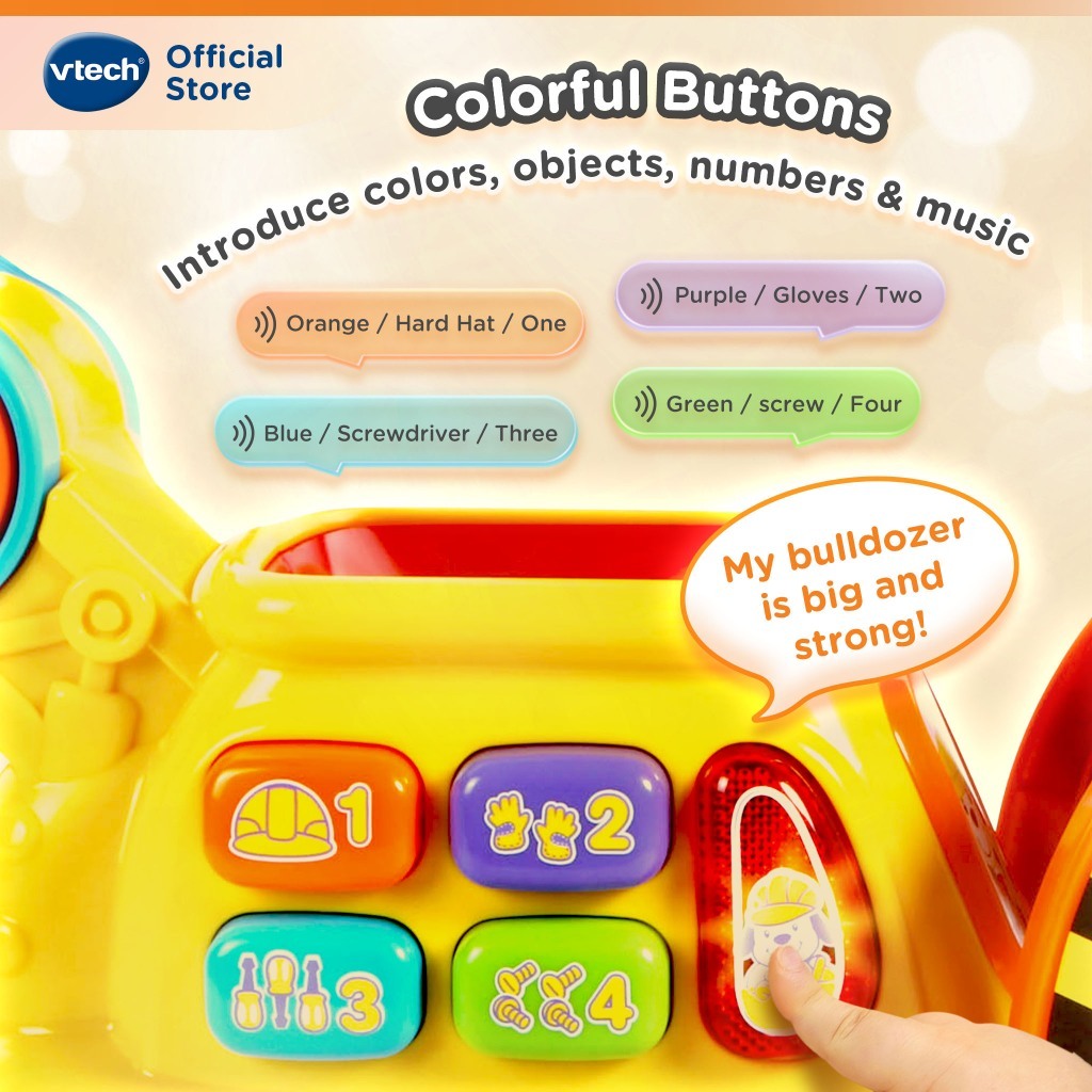 VTech جرافة Pop-a-Balls بكرات — صورة 7
