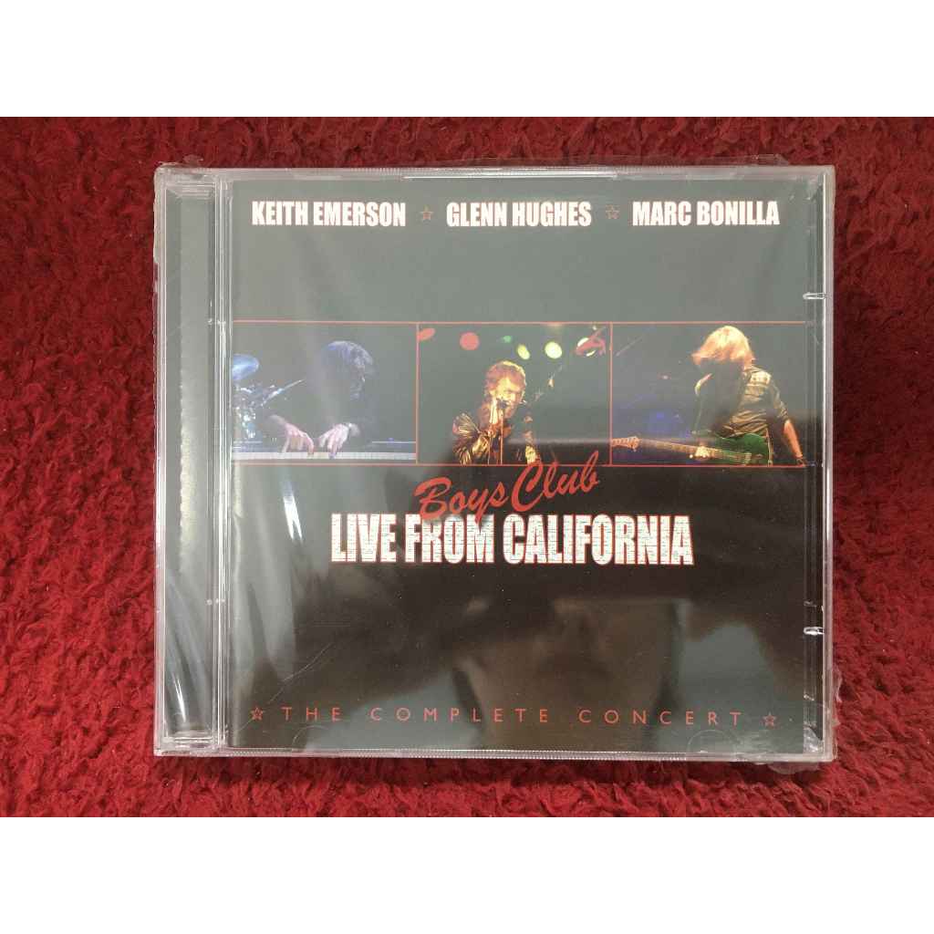 2CD Boys Club: Live From California, a live album  สภาพตามรูปปก PY5-33