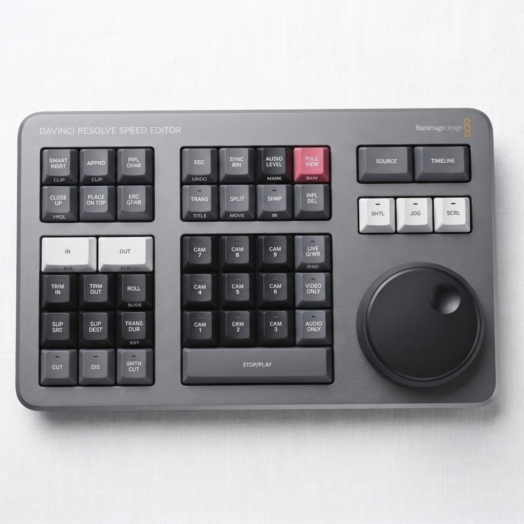 Blackmagic Design Speed Editor มือสอง ขายเฉพาะ Keyboard เท่านั้น – ไม่รวม Key DaVinci Resolve Studio