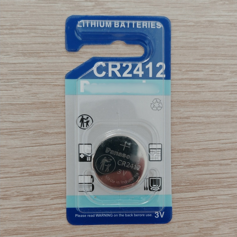 🔘 ถ่านกระดุม CR2412 Lithium battery ของแท้แพค 1 ก้อน 🔘