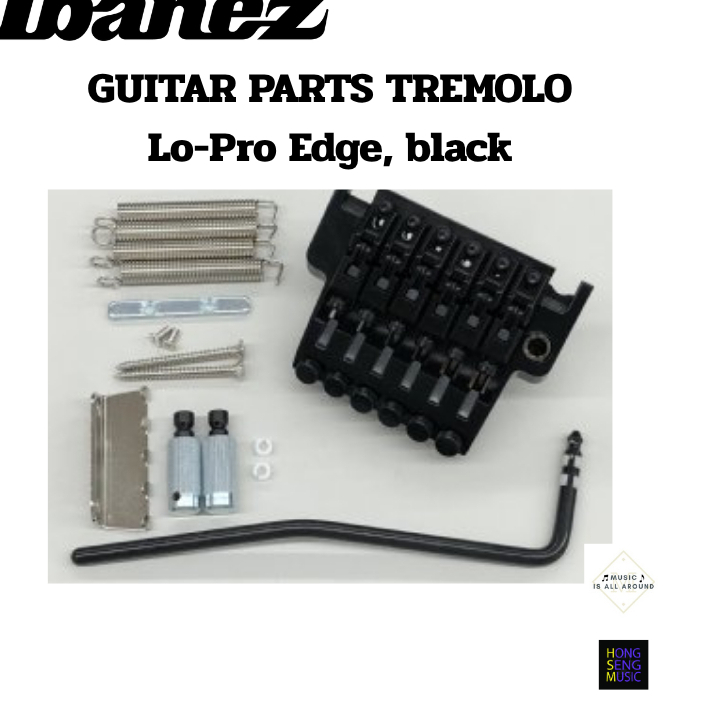 GUITAR PARTS TREMOLO Lo-Pro Edge, black รุ่น 2LE1R31B