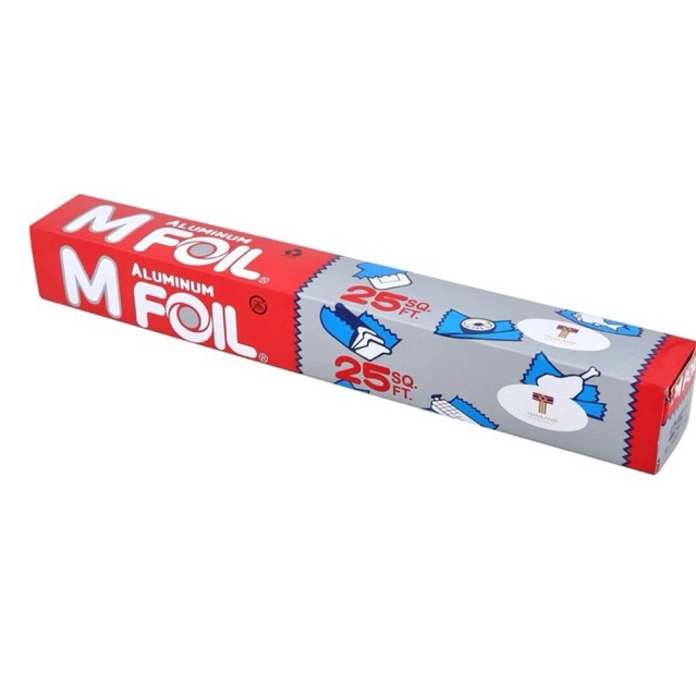 MMP อะลูมิเนียมฟอยด์ รุ่นAF30-025-16 ขนาด30ซม. ขนาด30x750x16 cm.