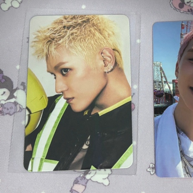 NCT127 Blingy การ์ด แทยง  taeyong nct