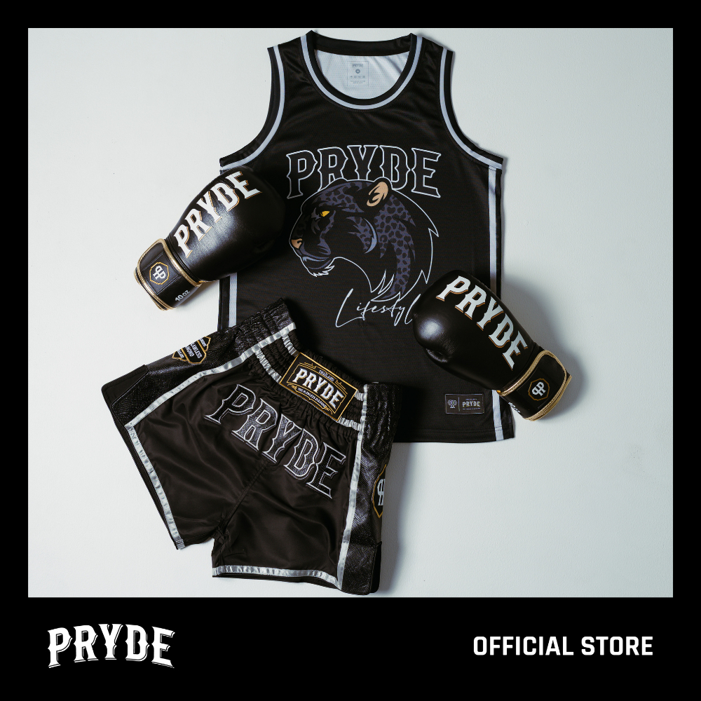 PRYDE FIGHT SET - Black & Gold | เซ็ตชุดชกมวยครบชุด PRYDE