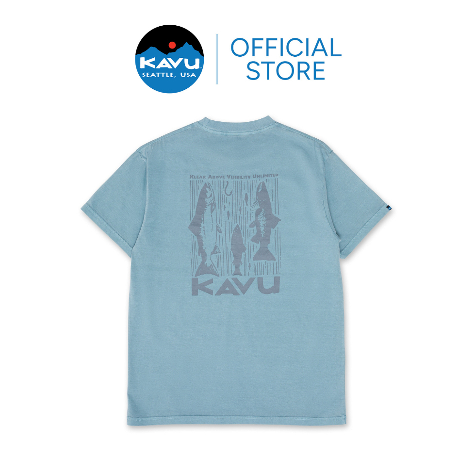 KAVU تيشيرت Salmon ‏Casual Fit — صورة 4