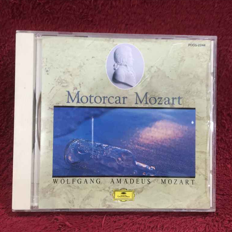 CD Motorcar Mozart - Wolfgang Amadeus Mozart สภาพตามรูปปก EA128-152