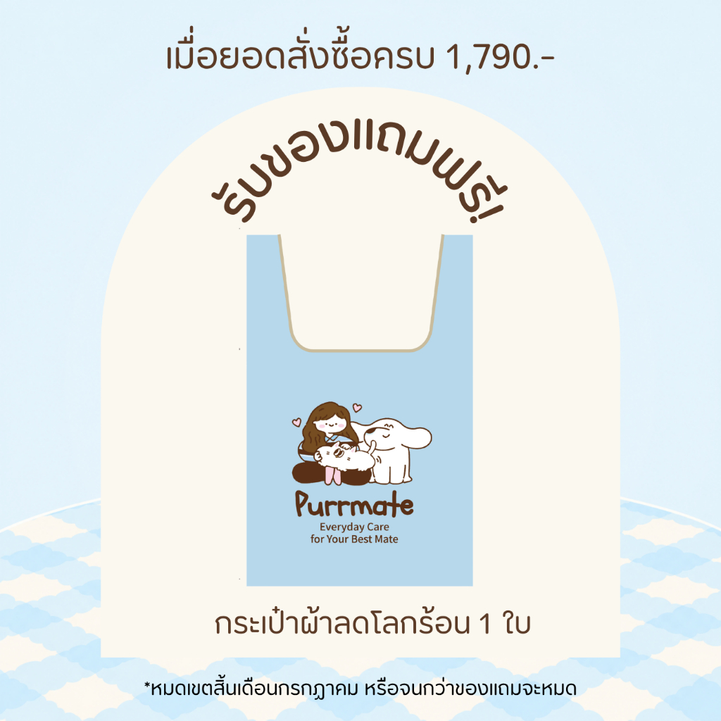 🎁Special Gift รับฟรี! กระเป๋าผ้า (สินค้าโปรโมชั่น ไม่จำหน่าย)