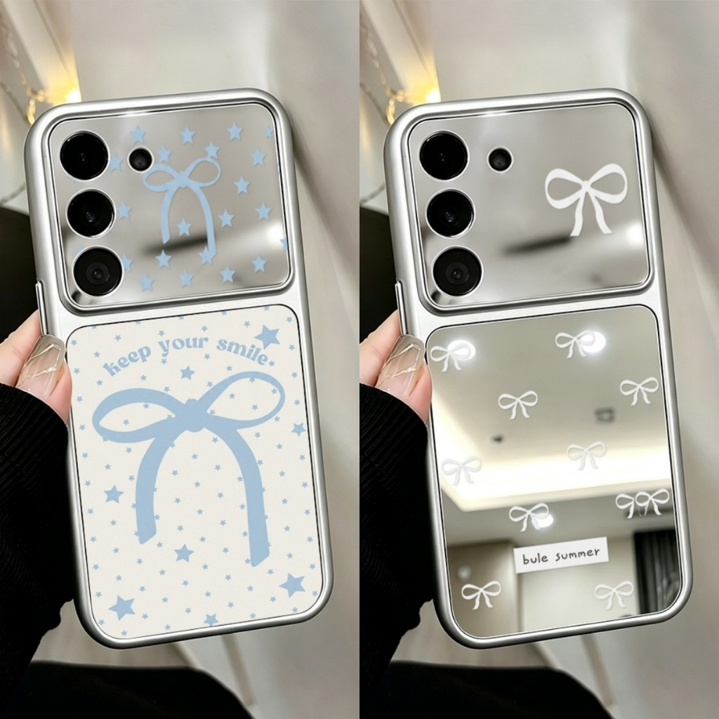 เคสโทรศัพท์ For Samsung A56 A07 A17 A57 A55 A36 A26 A15 A06 A05S A24 A34 A35 A52 A54 A14 A16 S24 S25 S26 Ultra กระจกเงา