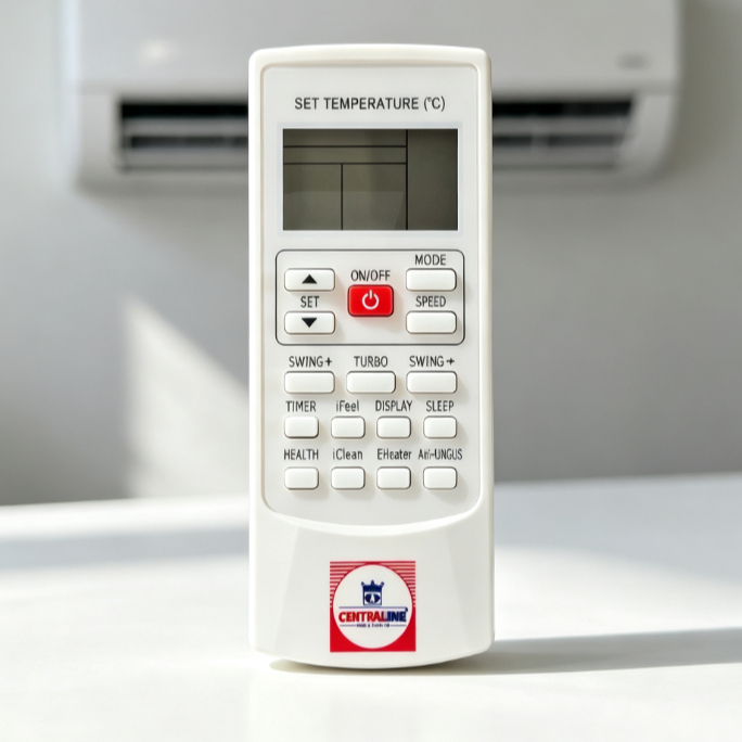รีโมทคอนโทรลเครื่องปรับอากาศ YKR-H/502E YKR-H/501E รุ่น CFW-AFE, 2AFE, JSFE, IVA (09-25)