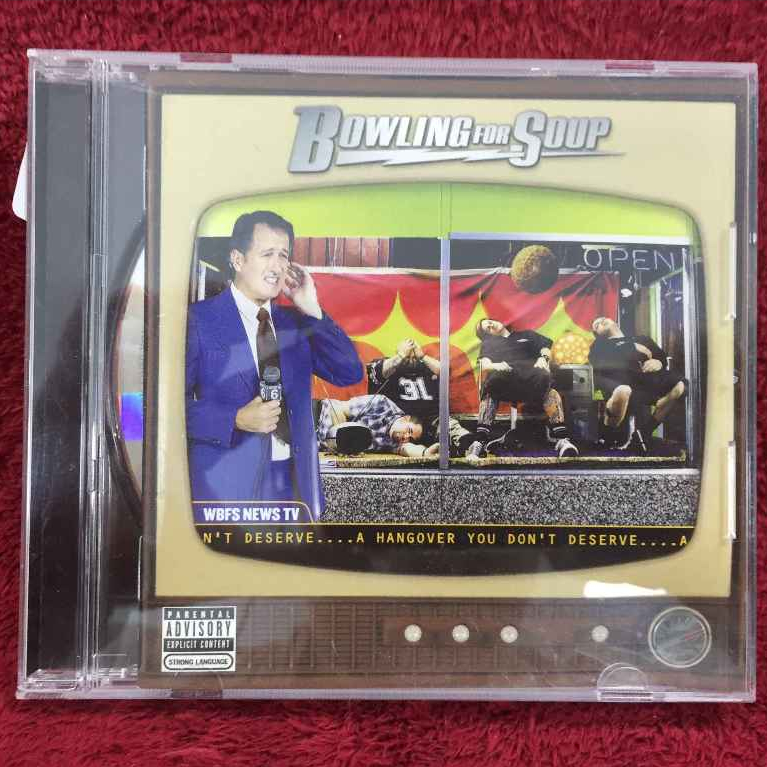 CD Bowling For Soup – A Hangover You Don't Deserve สภาพตามรูปปก AA353-89