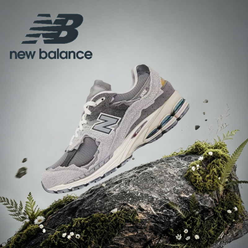 ★รับประกันของแท้★ New Balance NB 2002R ABZORB Low Grey Sneakers M2002RDA