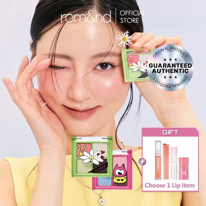 [rom&nd official] rom&nd X ZO&FRIENDS Better Than Eyes | Eyeshadow (2colors)