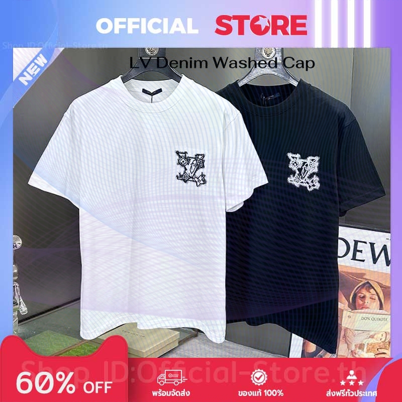 Original คอตตอน 100%-Cotton เสื้อยืดLV2026 Signature T-Shirt for you แบบยูนิเซ็กส์