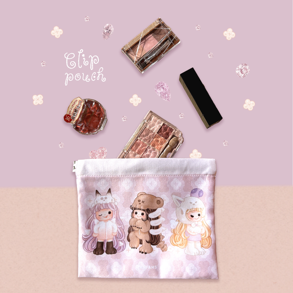 FAHFAHS | CLIP POUCH กระเป๋าคลิปหนีบใบเล็ก