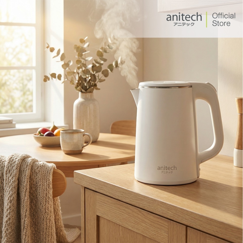 Anitech กาต้มน้ำไฟฟ้า รุ่น SK008 ความจุ 0.8 ลิตร กำลังไฟ 1000W