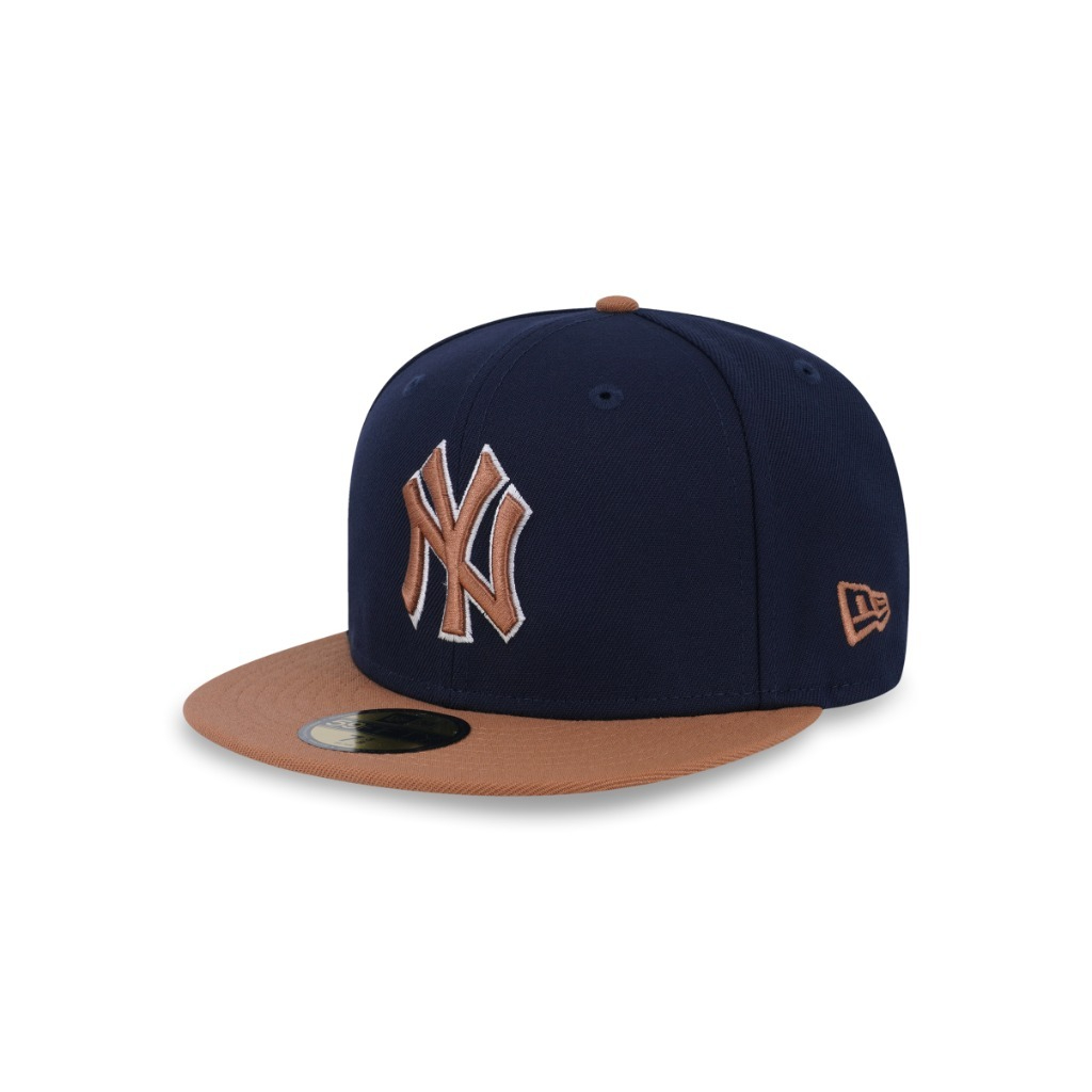 หมวกแก๊ป New Era รุ่น 59Fifty MLB Cooperstown Pack New York Yankees 2-Tone Bronze Visor Night Shift 