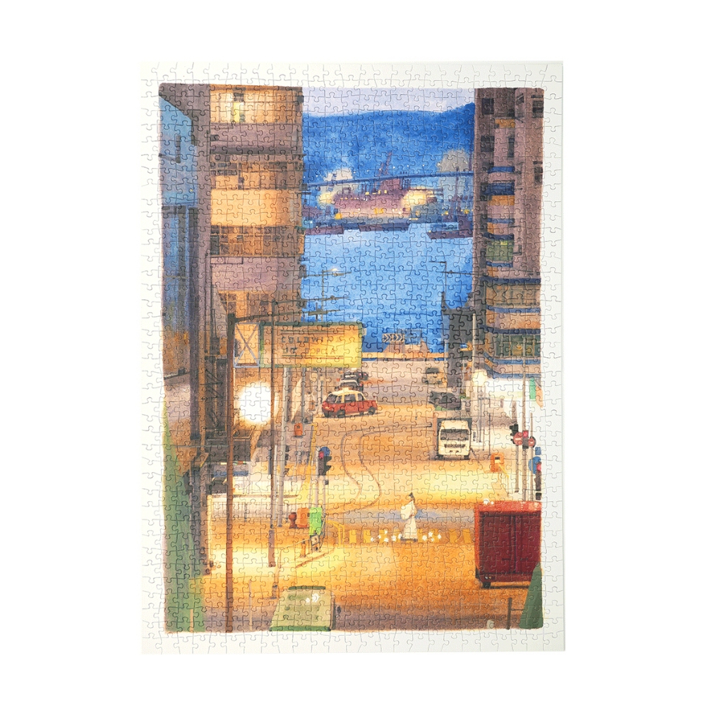 🛵ส่งด่วน!! Rowood 1000 Piece Jigsaw Puzzle - PT016 Kennedy Town Seascape | ของแต่งบ้าน ของเล่นศิลปะ 