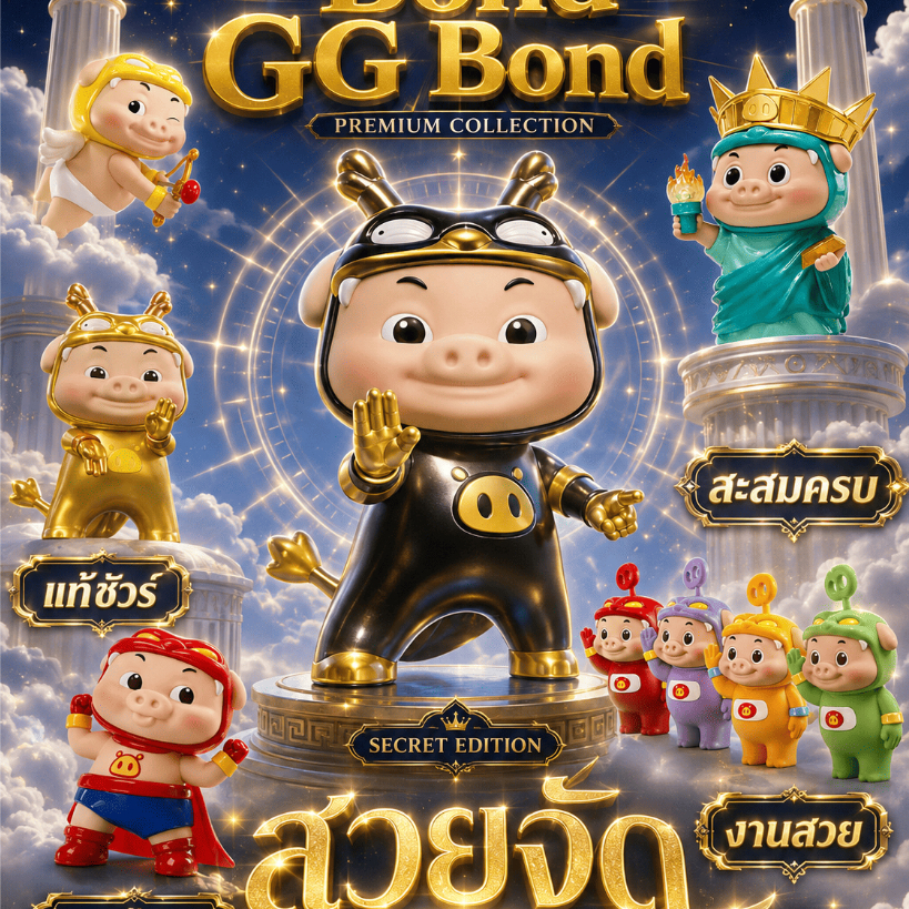 🔥 บวน 3 มง🔥 🎊รวมน้องๆ  Bond GGBOND Piggy Hero , The evef changing god