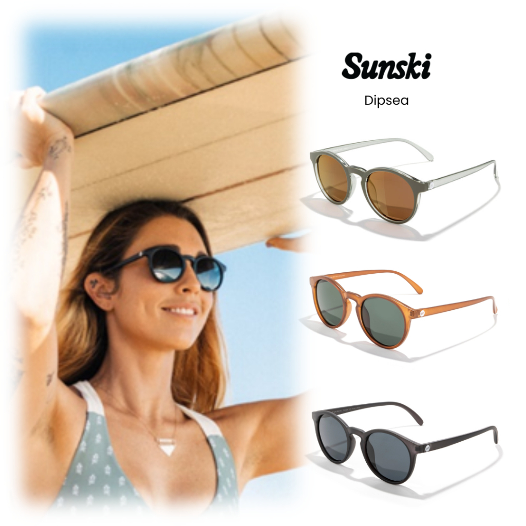 [SUNSKI] แว่นกันแดด เลนส์โพลาไรซ์ Polarized sunglasses รุ่น Dipsea
