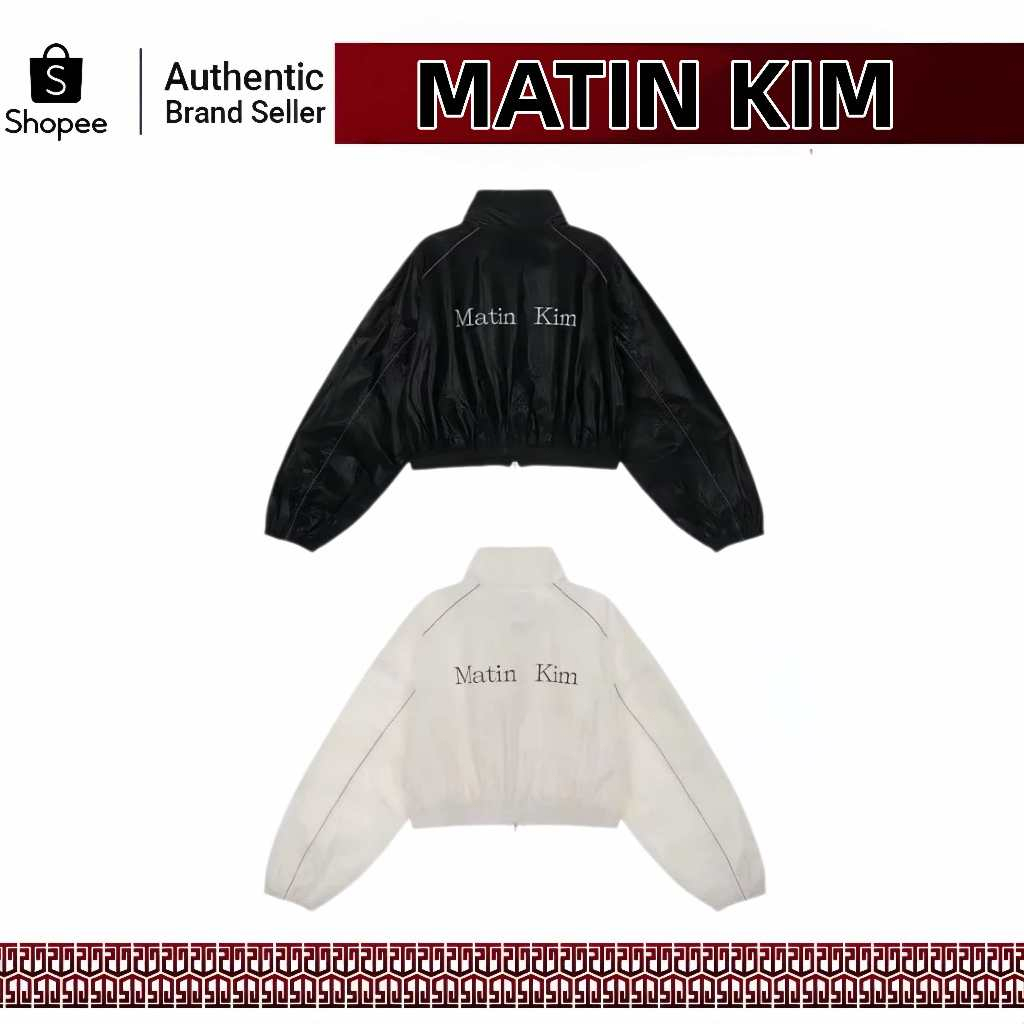 MATIN KIM 〰️MATIN COATING CROP BLOUSON เสื้อโค้ท เสื้อผ้า