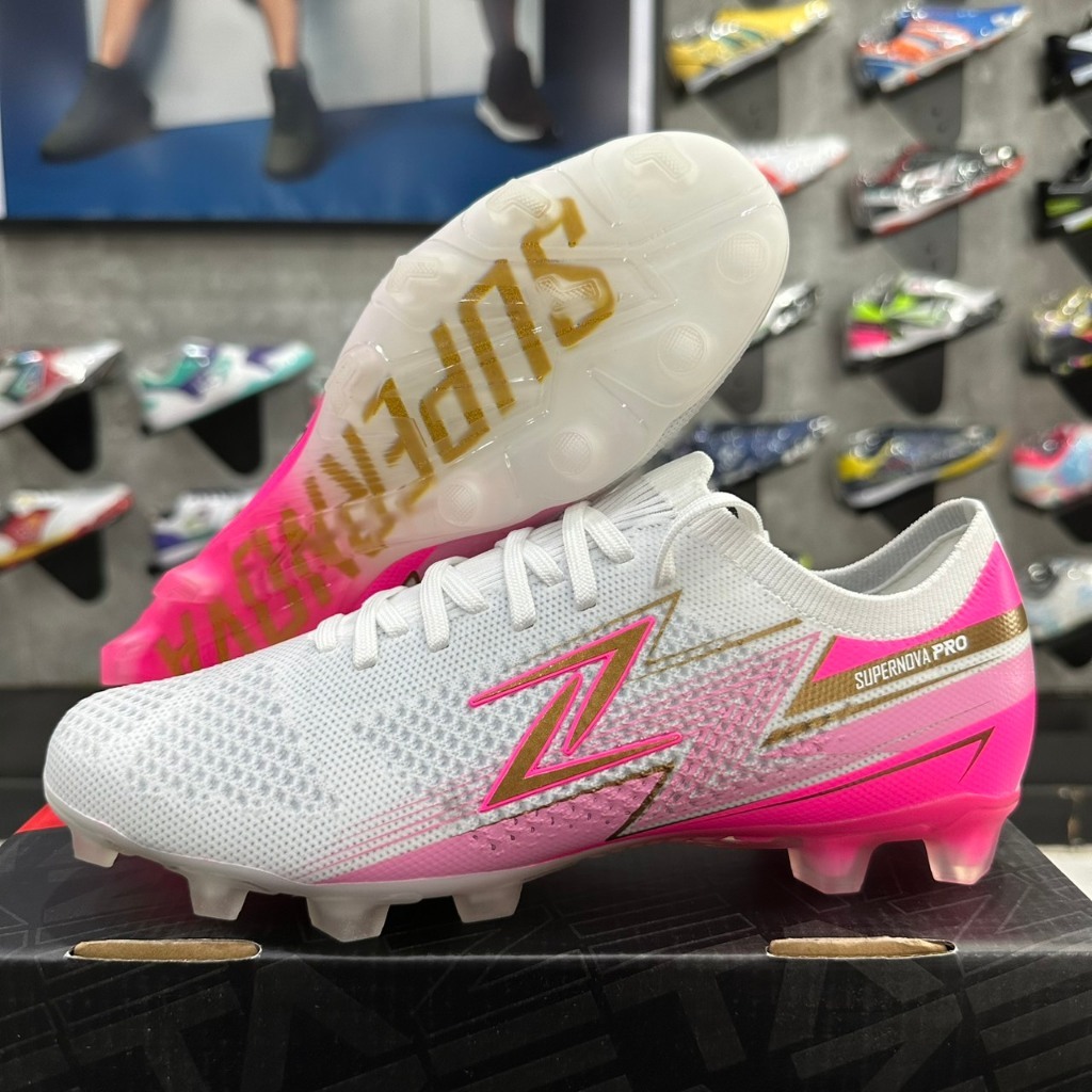 ZETA SUPERNOVA PRO รองเท้าสตั๊ด ฟุตบอล  UPPER ทำจากผ้าทอ flyknit สวมใส่สบาย รูปที่ 9